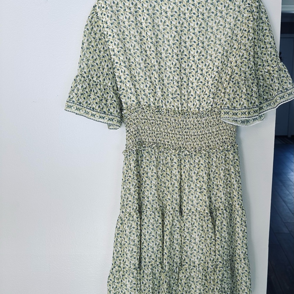 Max Studio printed dress, size L; Excellent pre-owned condition - Picture 5 of 5
